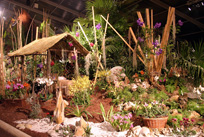 Vue de stand lors de Florissimo 2005 &ndash; cr&eacute;dit photo : Maud Grandjean / Ville de Dijon