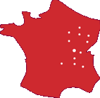 Les agences IMMOPLACEMENT en France :  METZ, REIMS, NANCY, STRASBOURG, MULHOUSE, AUXERRE, DIJON, BESANCON, CHALON s/SAONE, LYON, GRENOBLE, CLERMONT FERRAND